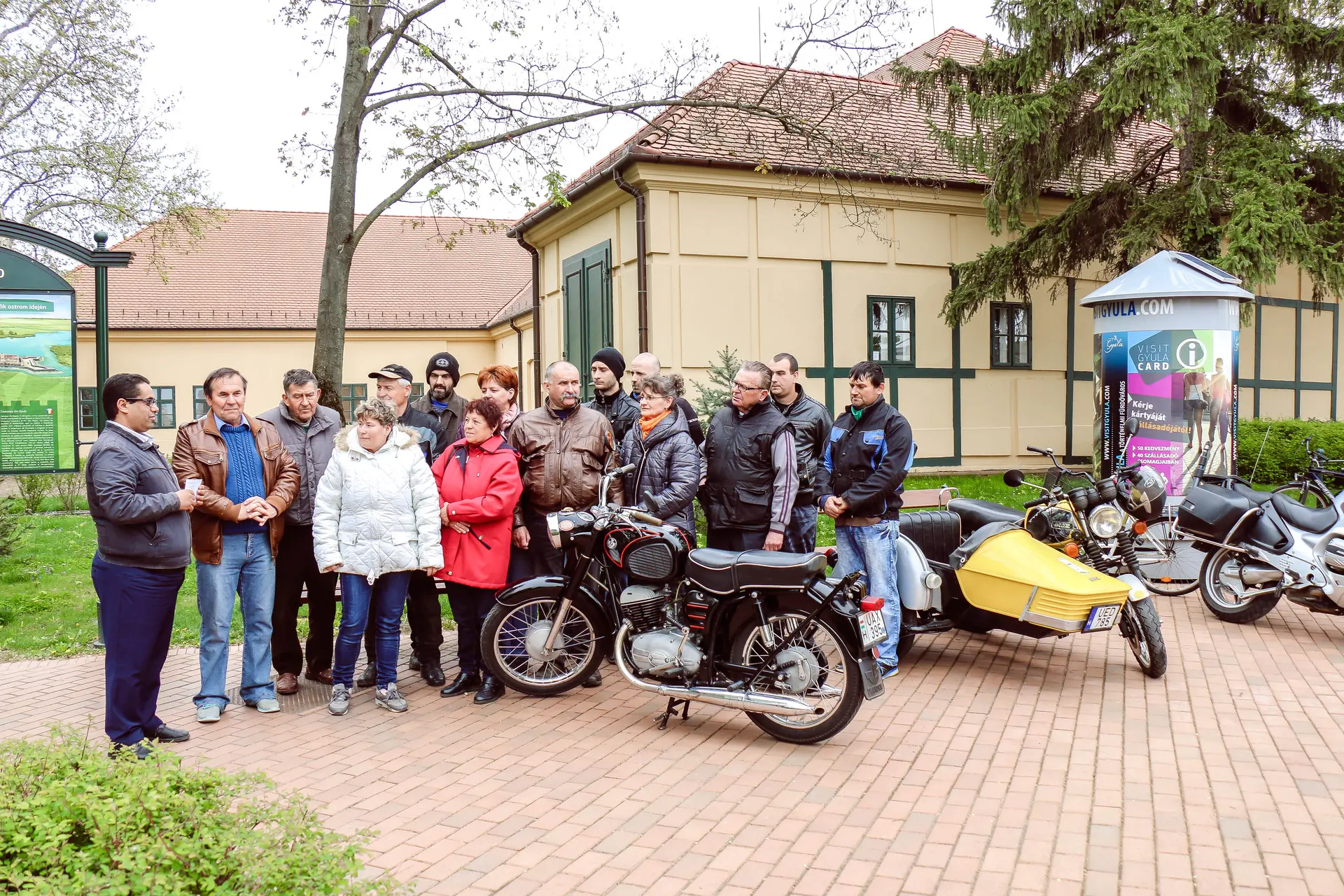 Motoros jótékonysági esemény Gyulán