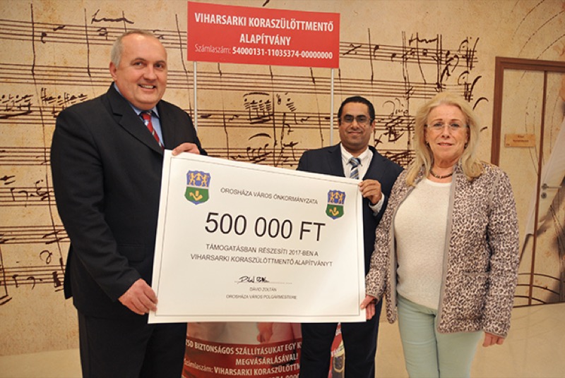 Orosháza Város Önkormányzata – 500 000 Ft támogatás